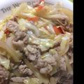 みやびんちょす's cooksnap of when they made きゃべつの油炒め★.