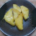rikomayu's cooksnap of when they made ＊さつまいものゆず茶煮＊.