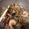chiemake's cooksnap of when they made 玄米deパエリア.