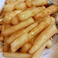 ｻｨﾁｬﾝ's cooksnap of when they made 食べたら思わず「うまっ。」長芋の甘辛揚げ.