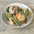 さくらん餅's cooksnap of when they made 豚しゃぶときゅうりのゴマにんにく醤油.