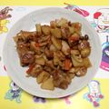 小天天's cooksnap of when they made 鶏もも肉と長いものオイスターソース炒め.