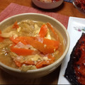 nasusan's cooksnap of when they made 長葱と油揚げのすきやき風♪.