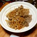 りさっくま0222's cooksnap of when they made 豚肉とれんこんと小松菜のオイスター炒め♬.