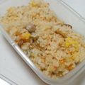 まり餅's cooksnap of when they made 簡単♪炊飯器でたらこチャーハン☆.