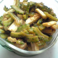 SReica's cooksnap of when they made ゴーヤと竹輪のおかか炒め.