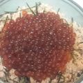 wmamikow's cooksnap of when they made イクラ丼.