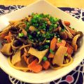 sakuya29's cooksnap of when they made 鮭ときのこのガーリックバター醤油パスタ.