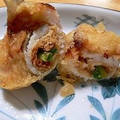 チィボー's cooksnap of when they made 釣りたてキスの田楽味噌、揚げ包み揚げ.