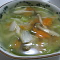味見で満腹's cooksnap of when they made 簡単に！野菜たっぷり中華風スープ♪.