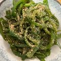 azlyn's cooksnap of when they made 苦味なし！☆克服☆子供大好きピーマン炒め.
