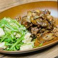 きにゃん's cooksnap of when they made 水菜とわかめと豆腐のサラダ.