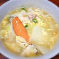 ymatまーたん's cooksnap of when they made ふわふわ卵の野菜スープ♪.