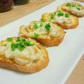 母ちゃん☆'s cooksnap of when they made イカ塩辛チーズトースト.