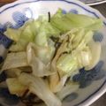 ＭＯＭＯパンダ's cooksnap of when they made 簡単一品！キャベツの塩昆布炒め.