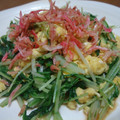 もこりこ's cooksnap of when they made 簡単♪水菜と卵のオイスター炒め.