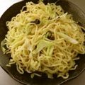 ハムッチョ's cooksnap of when they made 簡単☆塩昆布焼きそば.