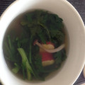 いつも食べてたい's cooksnap of when they made 簡単！さつまいもと春菊のスープ.