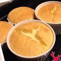 キャンコ's cooksnap of when they made カマンベール★スフレチーズケーキ 豆乳.