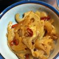 tyatupi's cooksnap of when they made ぴり辛きんぴら蓮根.