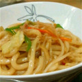 ☆MAHALO★'s cooksnap of when they made すき焼き風焼きうどん.