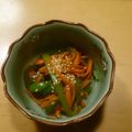 古都ちゃんまま's cooksnap of when they made にんじんとピーマンのきんぴら.