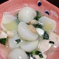 いがくま's cooksnap of when they made カブ・エビ・鶏の煮物.
