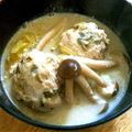 もものはちみつ's cooksnap of when they made 鷄とキャベツの味噌豆乳スープ.
