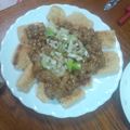 ansaku1229's cooksnap of when they made 5分でおつまみこんがり油揚げ納豆がけ★.