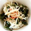 ☆★ゆう☆'s cooksnap of when they made もやしとわかめのナムル 中華サラダ.