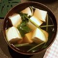 リープリヒ's cooksnap of when they made 三つ葉と豆腐のお吸い物.
