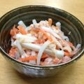 maarine's cooksnap of when they made 大根&人参大量消費！！でもおいしいサラダ.