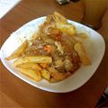 silvafumi's cooksnap of when they made lomo saltado☆ペルー料理.