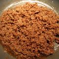 Yuzka's cooksnap of when they made 牛肉そぼろ.