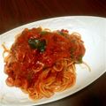 erincoママ's cooksnap of when they made トマトベースパスタ★カゴメトマト缶利用★.
