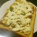 meff's cooksnap of when they made ＊朝食に＊簡単＊卵パン＊.