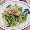 lucey☆girl's cooksnap of when they made 水菜と油揚げのサラダ.