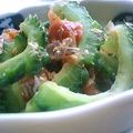 oBsession's cooksnap of when they made 【シャキシャキゴーヤ×梅かつお節】.
