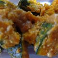 クックOM70Z9☆'s cooksnap of when they made かぼちゃの味噌和え.