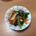 みぃくんのママ's cooksnap of when they made 春菊としめじと人参の胡麻和え　.