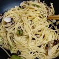 makichaki's cooksnap of when they made きゃべつとあさりのボンゴレスパゲティ.