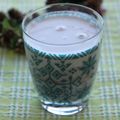 ぽっぽぺぺ's cooksnap of when they made ブルーベリーヨーグルトドリンク♪.