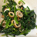 ☆ayami☆26's cooksnap of when they made ほうれん草とちくわのナムル.