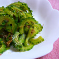 mikkusan's cooksnap of when they made レンジで簡単♪ちょい苦ゴーヤのおかか和え.