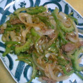 麒壱郎's cooksnap of when they made ゴーヤと豚ひき肉のオイスター炒め.