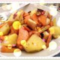 anegostyle's cooksnap of when they made たことじゃがいものマヨガー炒め！.