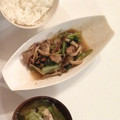 ＰUCCII's cooksnap of when they made 豚肉と小松菜の甘辛炒め.