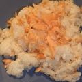 きらり流れ星's cooksnap of when they made 簡単☆鮭チャーハン!!.