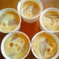 ♡あやめろ♡'s cooksnap of when they made 超簡単☆混ぜて焼くだけ♪白桃のフラン.