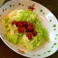 くーーーーちゃん's cooksnap of when they made ゆでキャベツのソーセージ　トマトソース.
